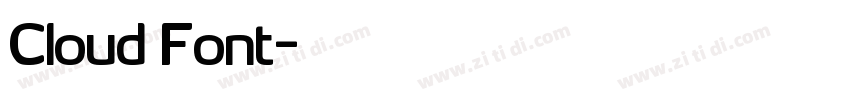 Cloud Font字体转换